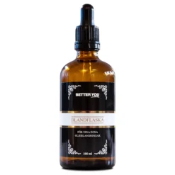 Blandflaska med pipettlock för oljor 100ml