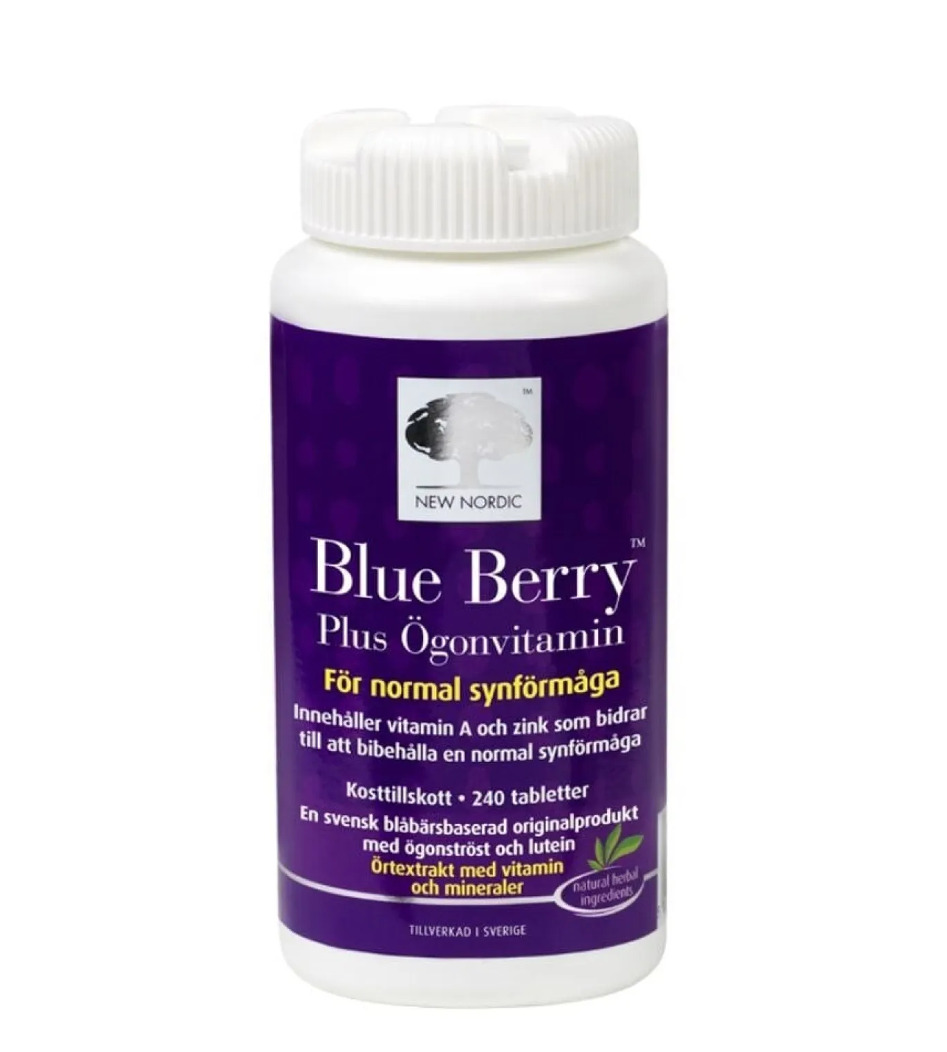 Blue Berry Plus Ögonvitamin 240 tabletter