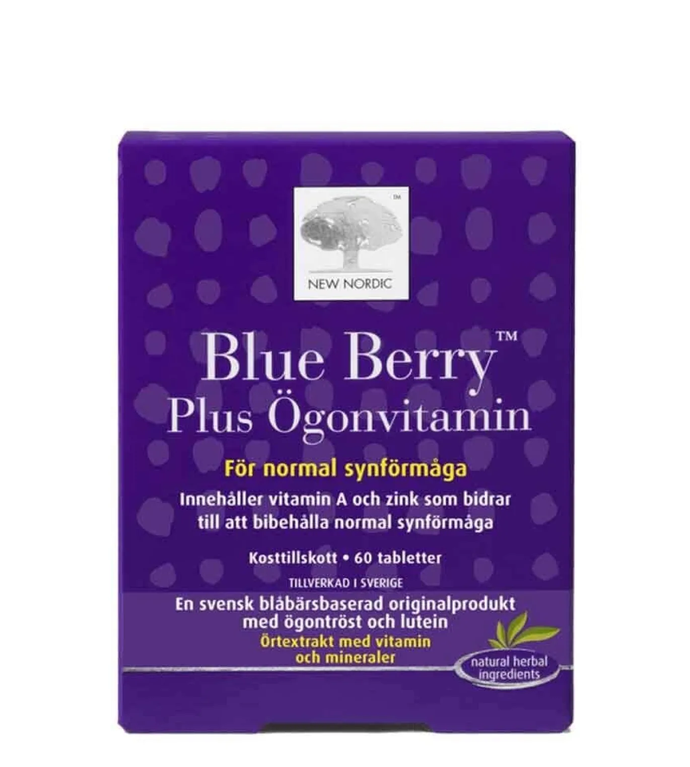 Blue Berry Plus Ögonvitamin 60 tabletter