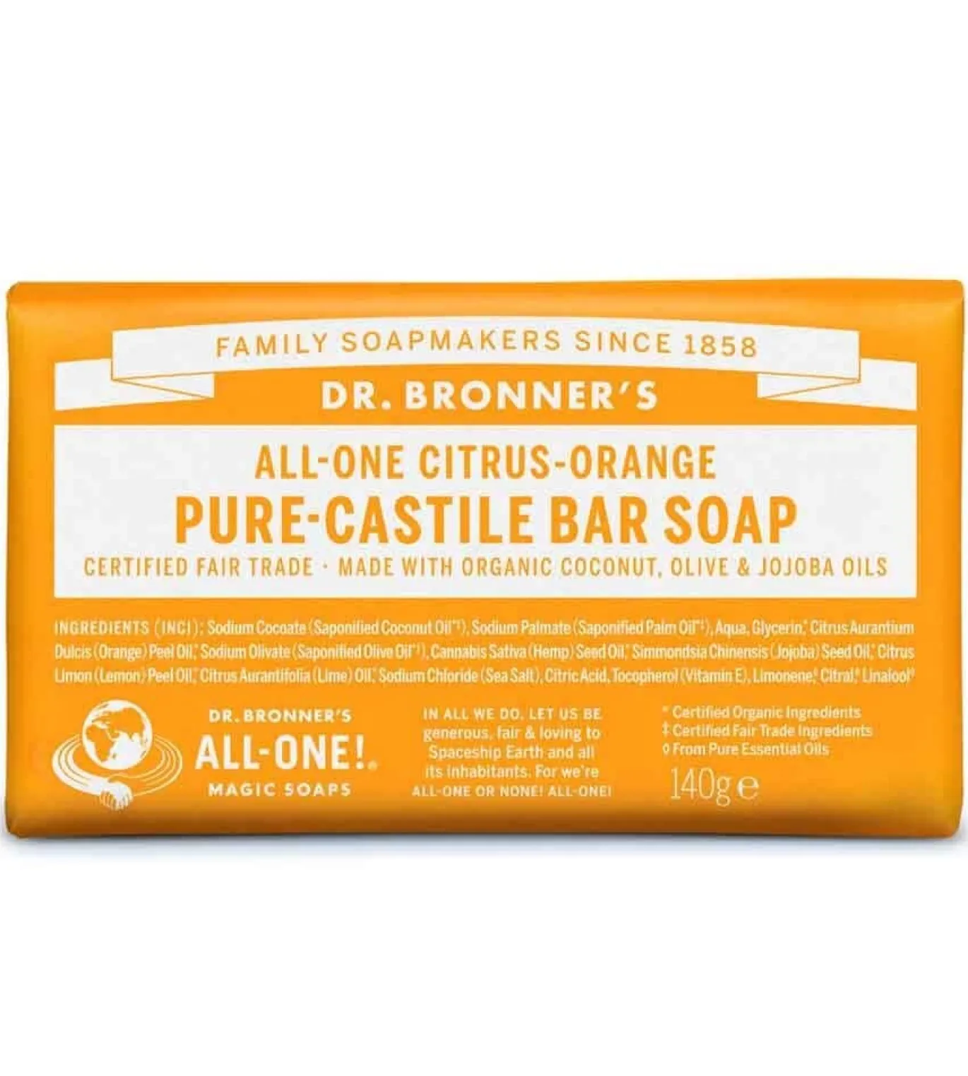 Citr Orange Bar Soap 140 gr