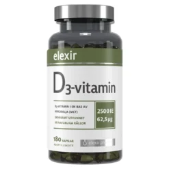D3 Vitamin 2500IE 180 kapslar