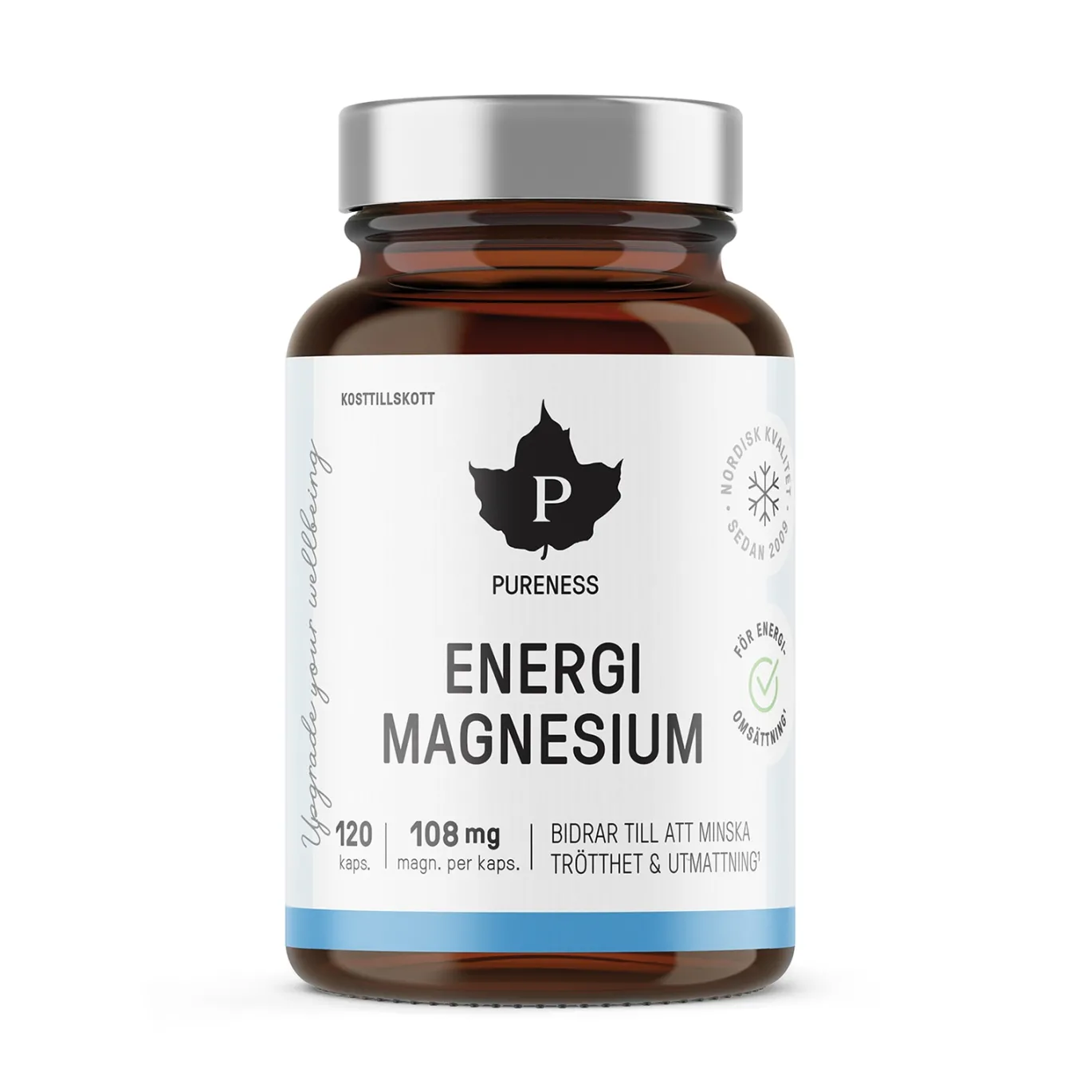 Energi Magnesium 120 kapslar