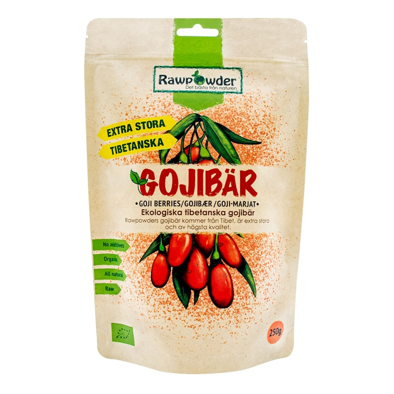 Goji Golden Stora Tibetanska 250g