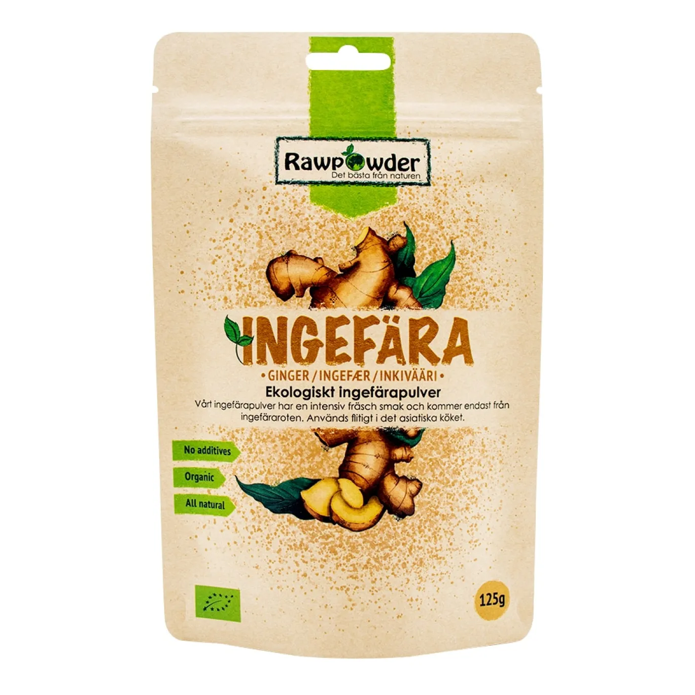 Ingefära pulver 125g