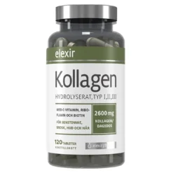 Kollagen I II III 120 tabletter
