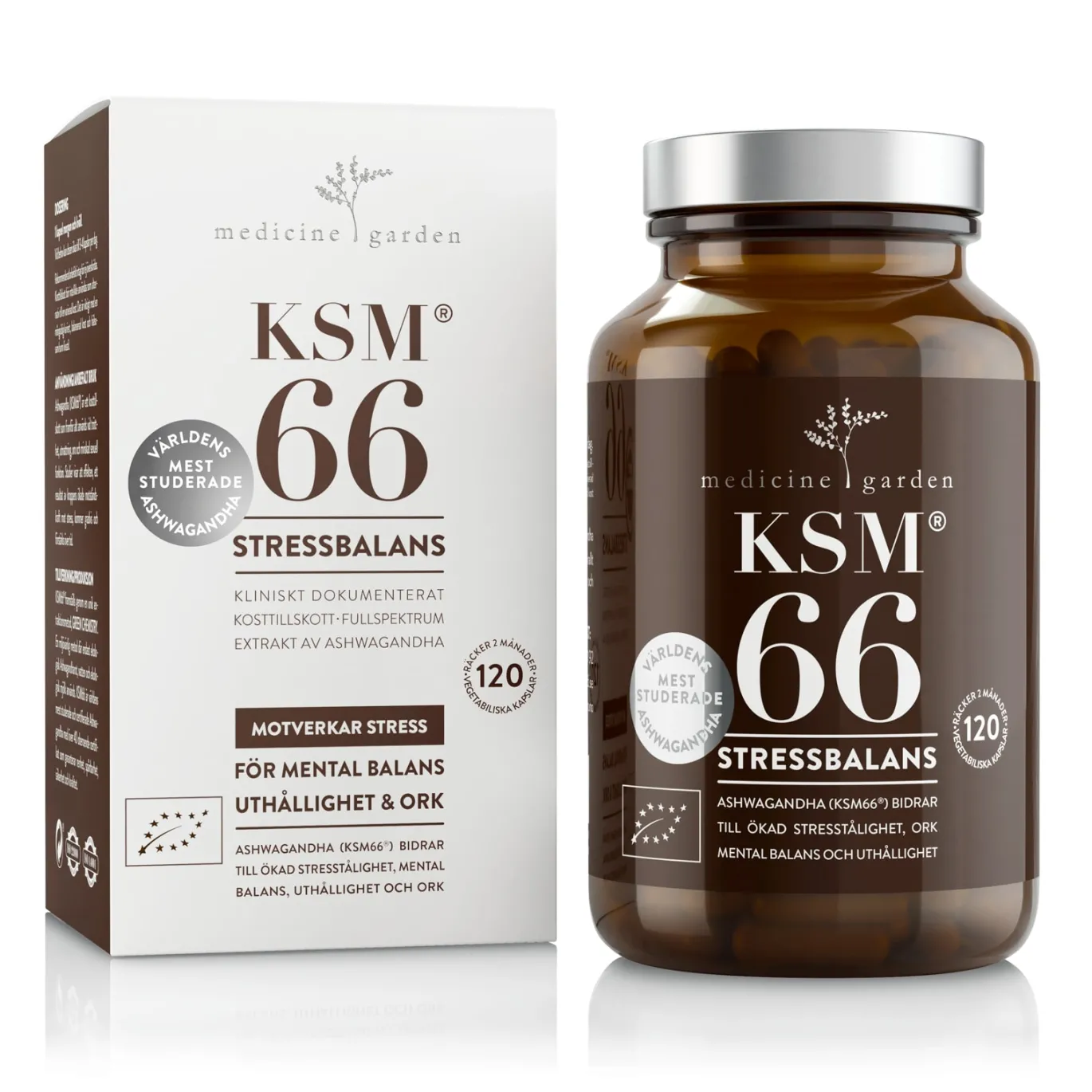 KSM66 Ashwagandha 120 kapslar