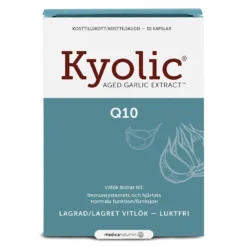 Kyolic Original 600mg + Q10 100mg 30 kapslar