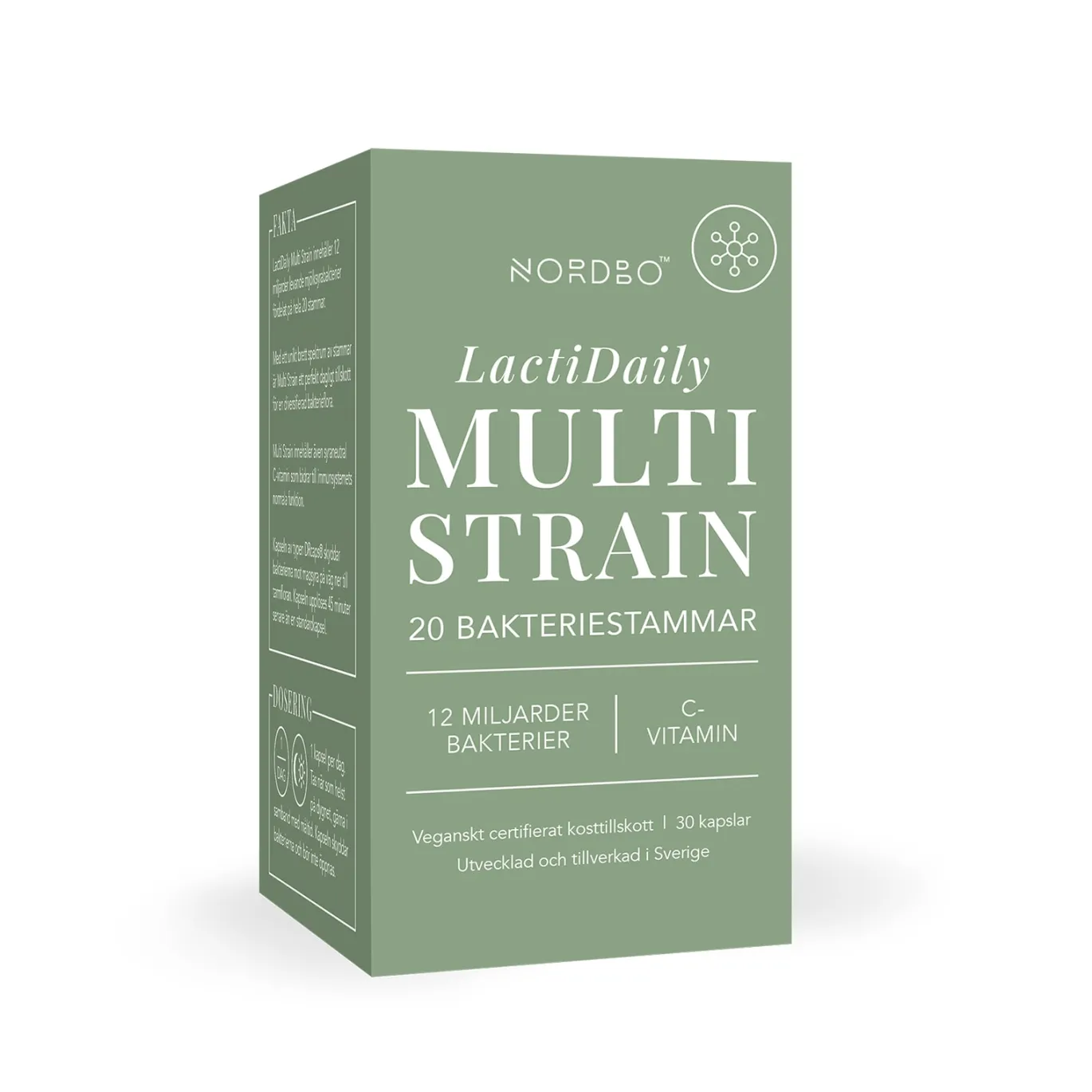 LactiDaily Multi Strain 20 stammar 30 kapslar