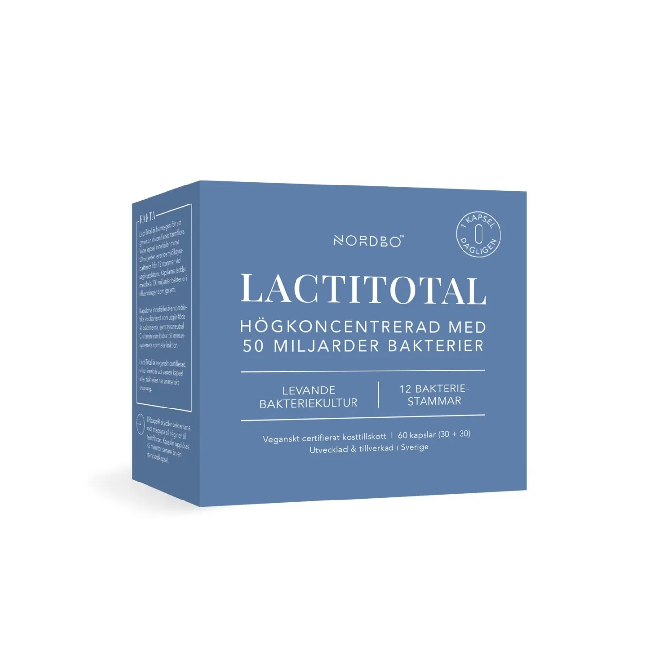 LactiTotal 50 miljarder 30+30 kapslar