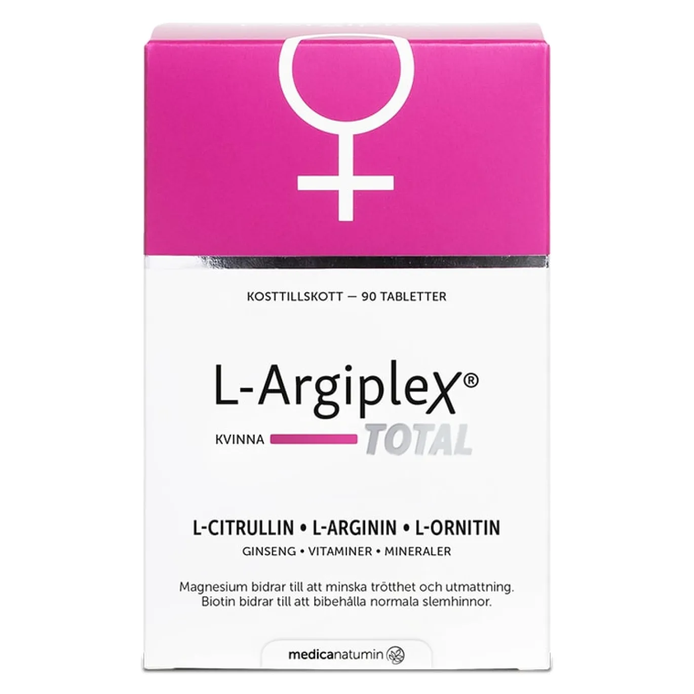 L-Argiplex Total Kvinna 90 tabletter