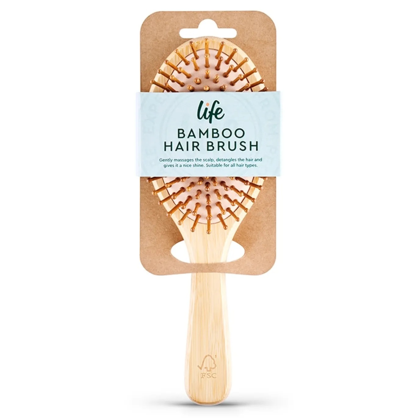 Life Bamboo Hairbrush