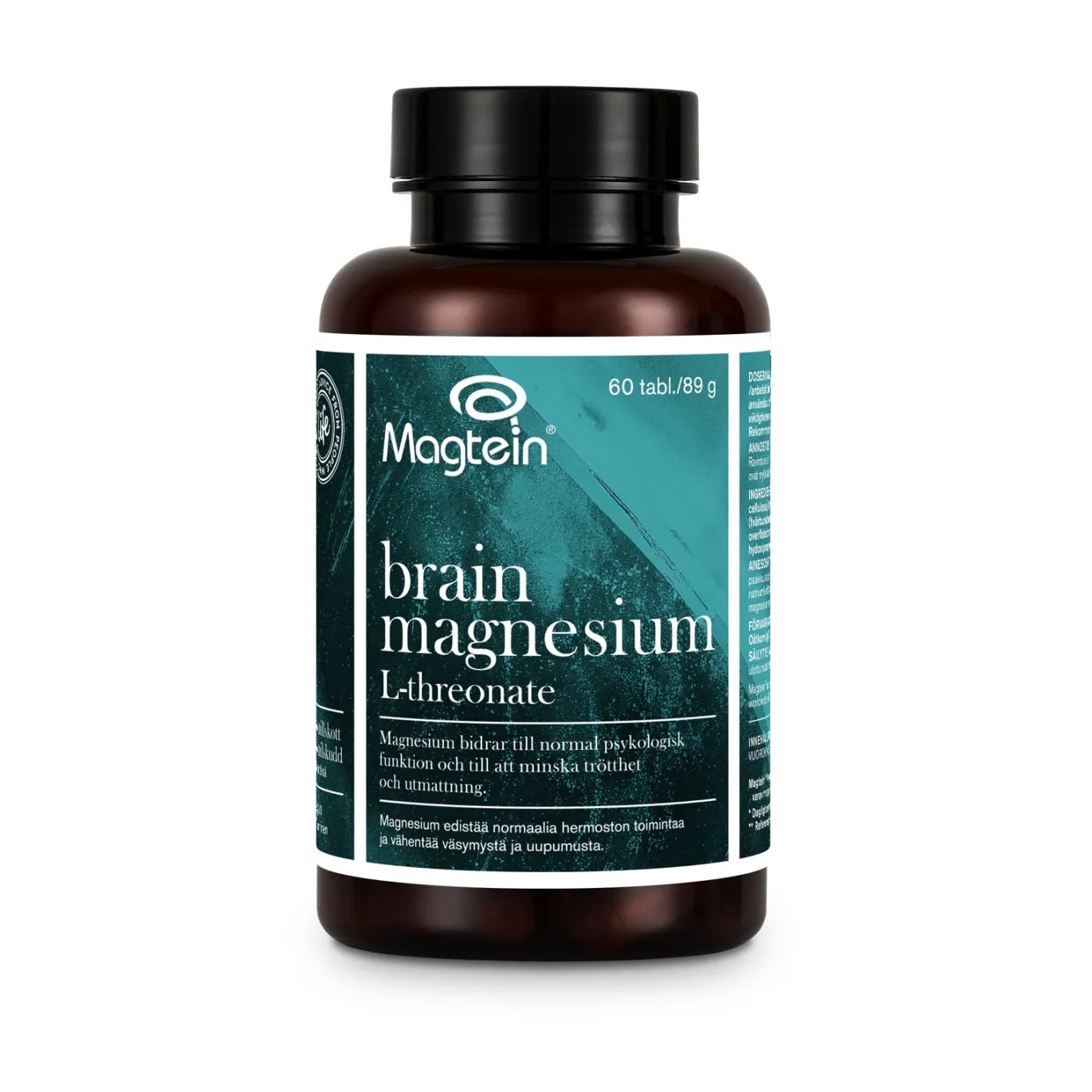 Life Brain Magnesium L-Threonate 60 tabletter