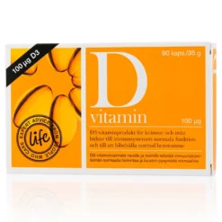 Life D-Vitamin 100 mcg 90 kapslar