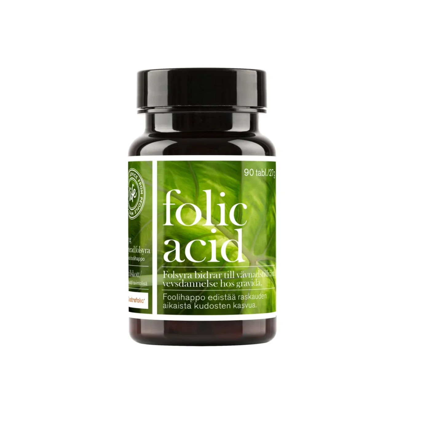 Life Folic Acid 90 tabletter