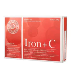 Life Iron + C 90 kapslar