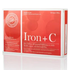 Life Iron + C 90 kapslar
