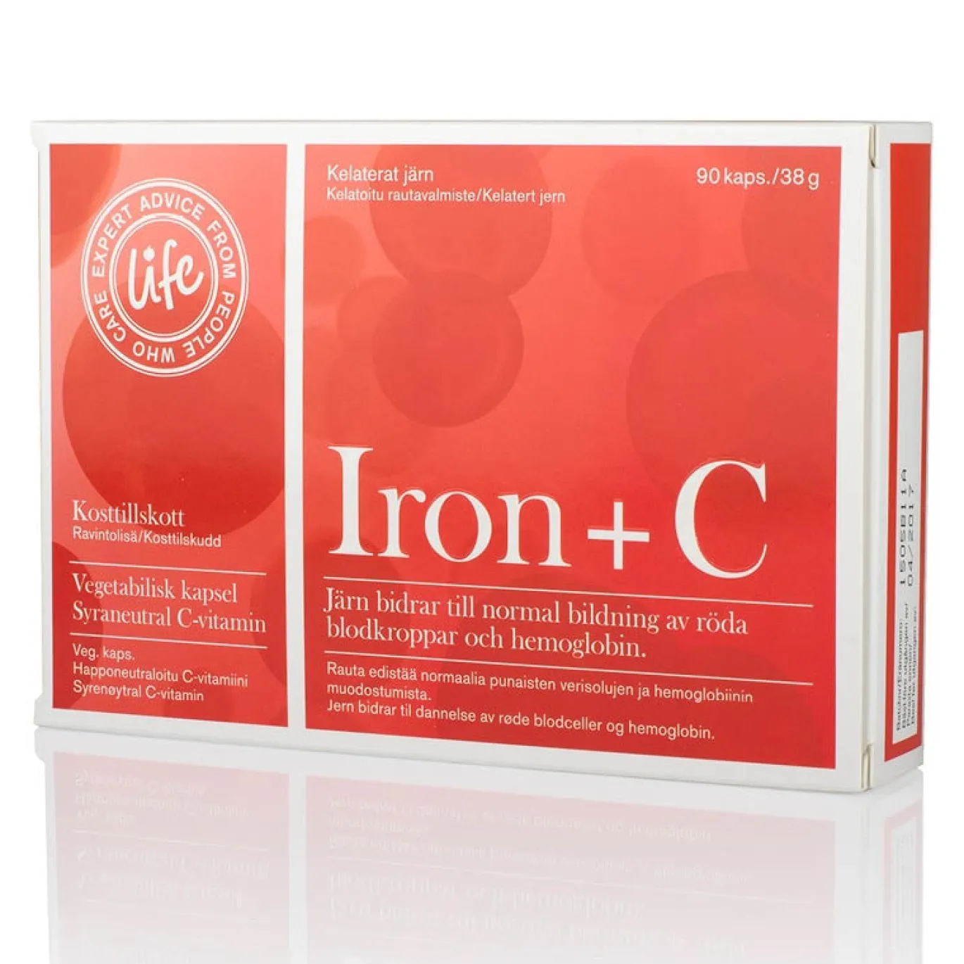 Life Iron + C 90 kapslar