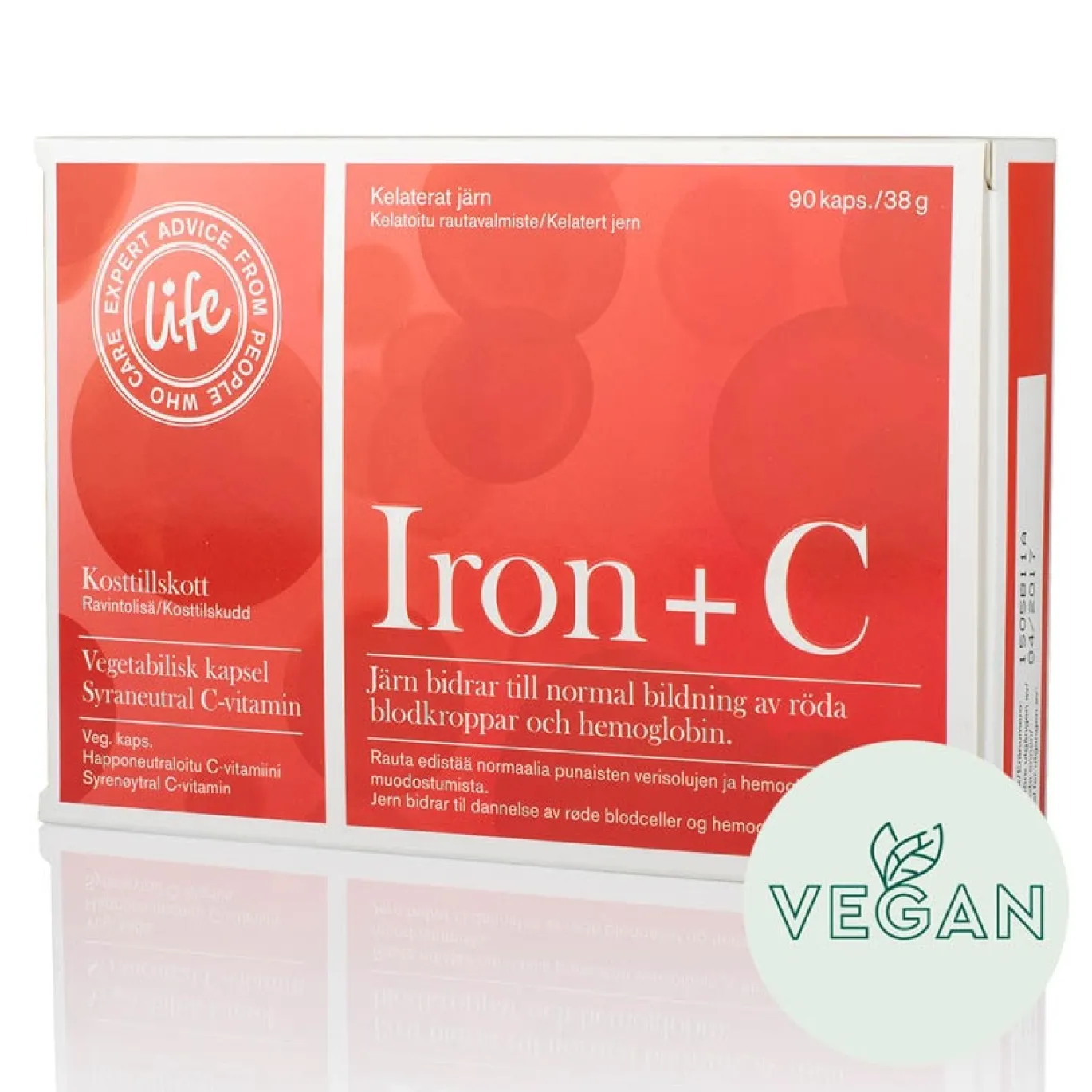 Life Iron + C 90 kapslar