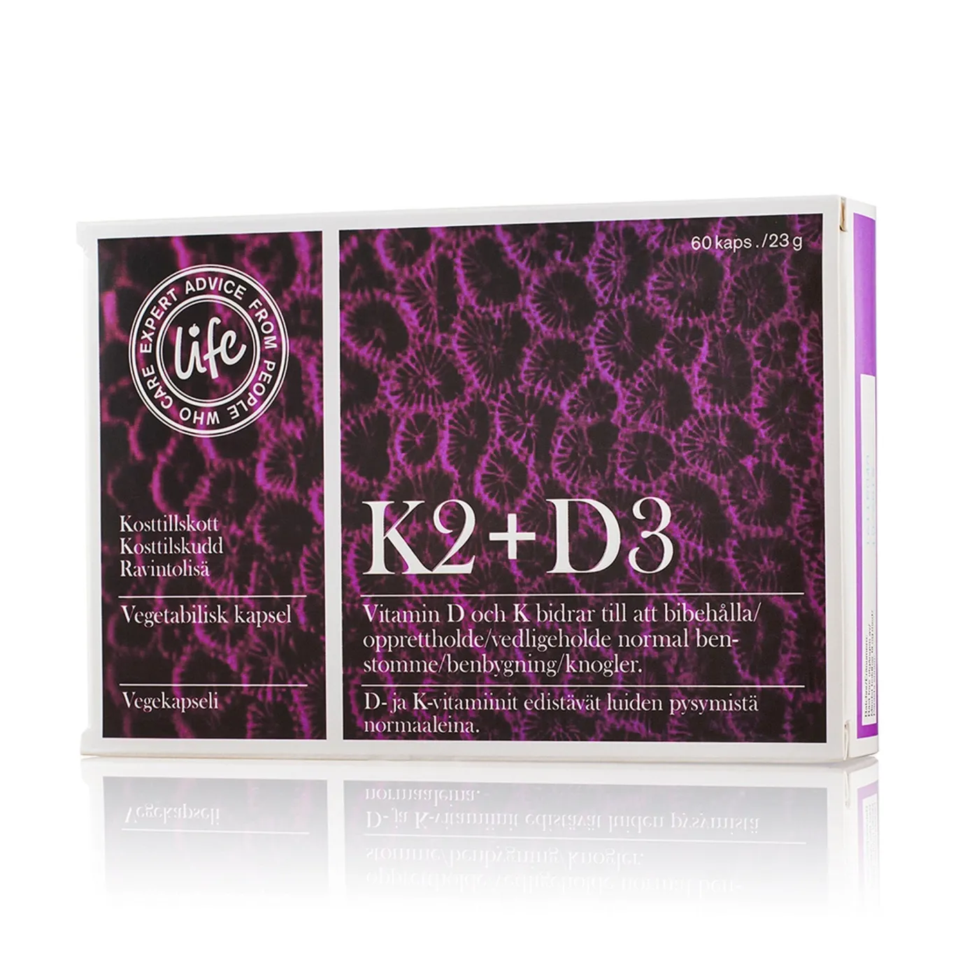 Life K2 D3 60 kapslar