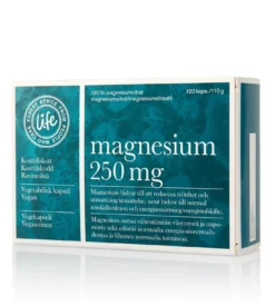 Life Magnesium+ B6 250mg 120 kapslar