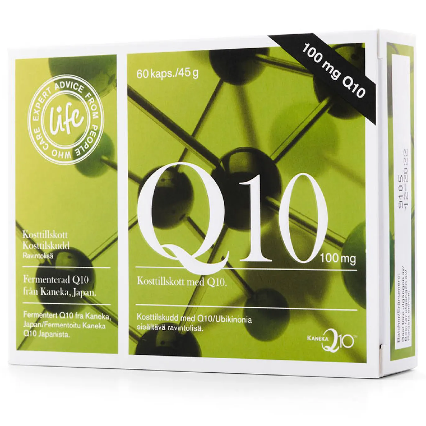 Life Q10 100 mg 60 kapslar