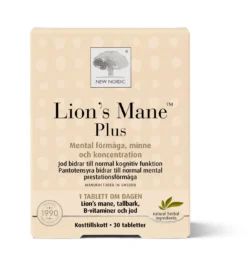 Lions Mane Plus 30 tabletter