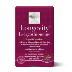 Longevity L-ergothioneine 60 tabl