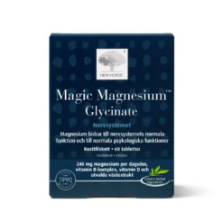Magic Magnesium Glycinate 60 tabletter