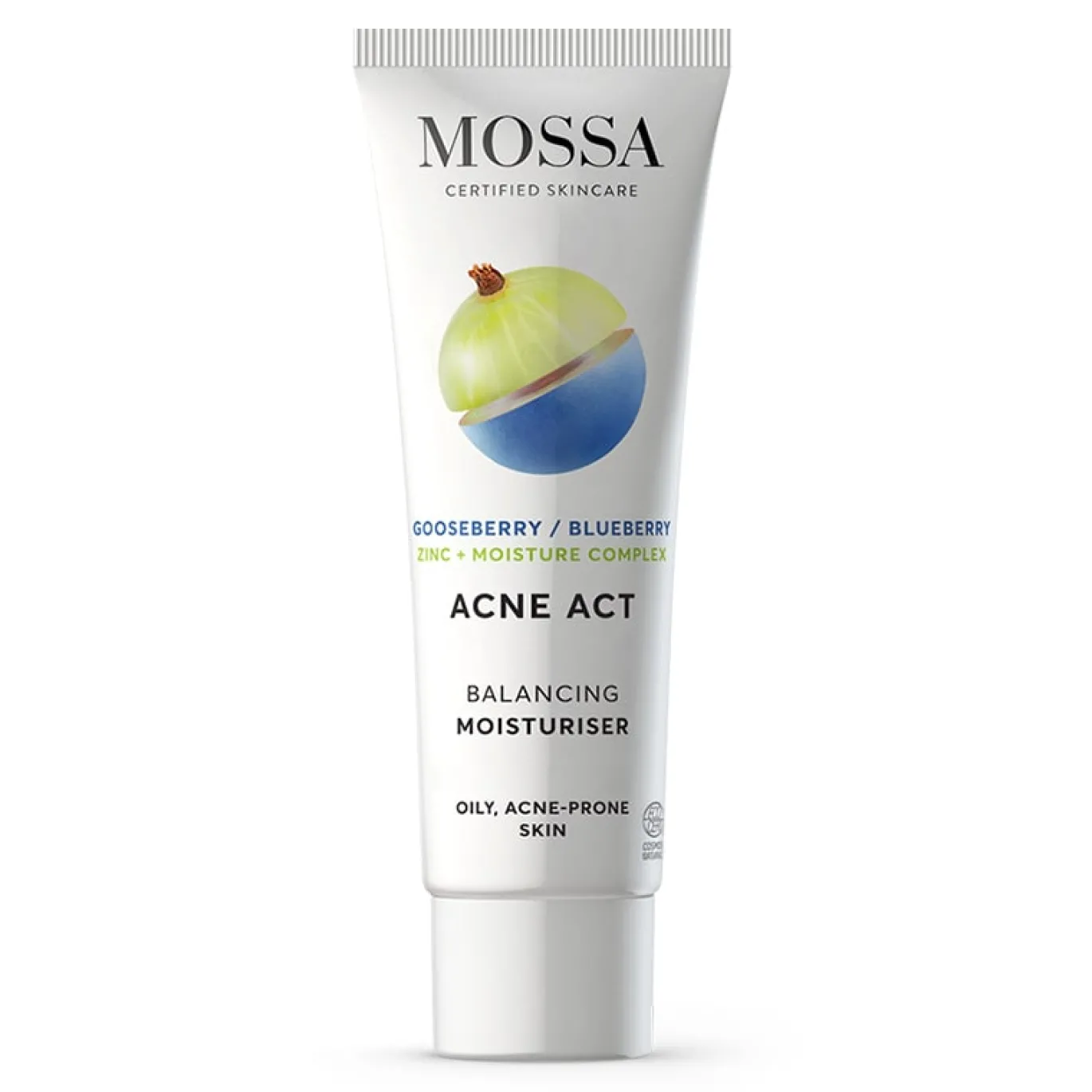 MOSSA ACNE ACT Balancing Moisturiser 50ml