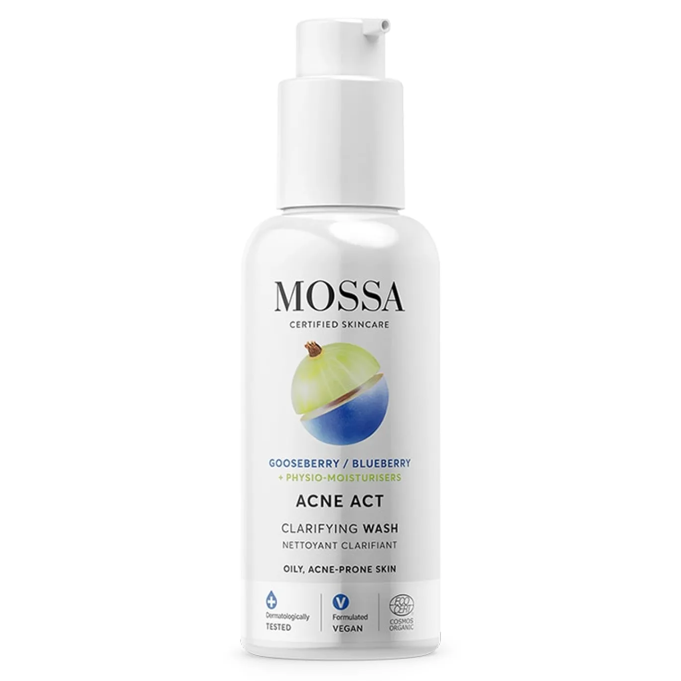 MOSSA ACNE ACT Claryfing wash 140ml