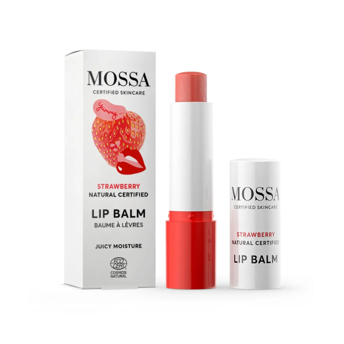 MOSSA Lip Balm Strawberry 4,5g