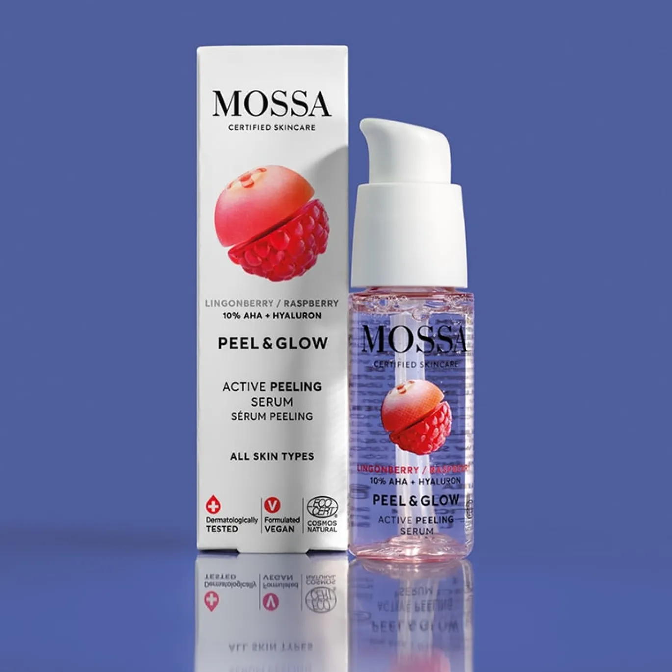 MOSSA Peel & Glow Active Peeling Serum 30ml