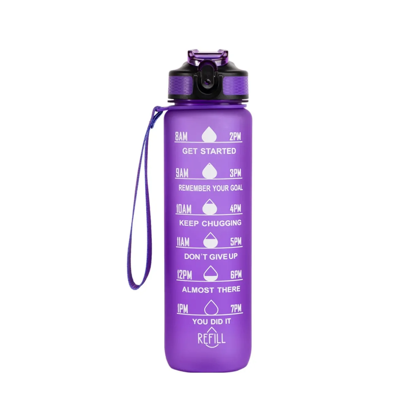Motivation Bottle Purple 1000 ml