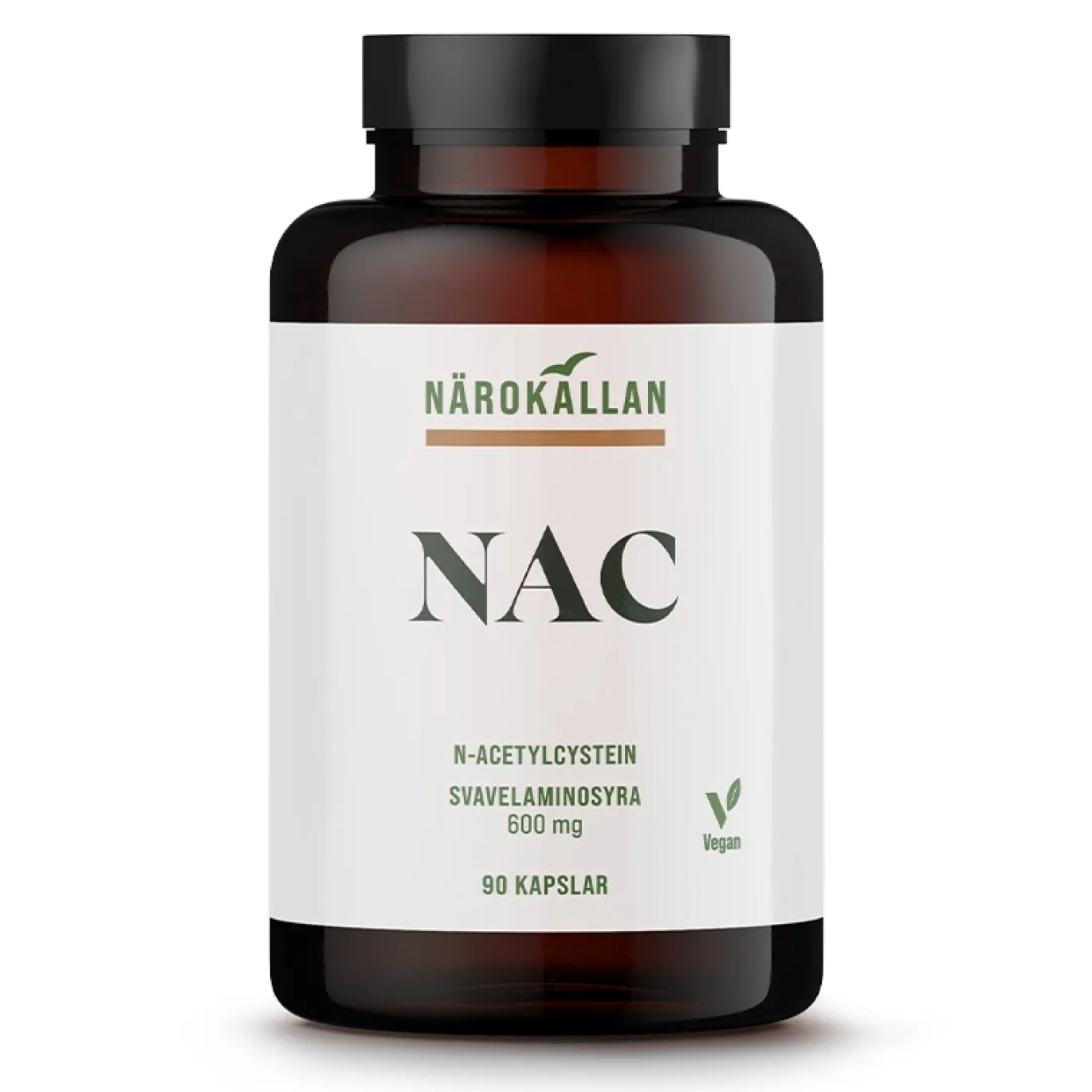 NAC N-Acetylcystein 600mg 90 kapslar