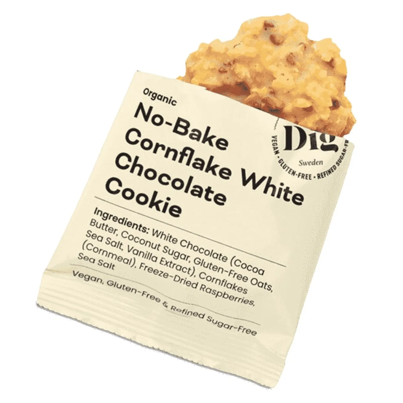 No-Bake Cornflake White Chocolate Cookie 30g