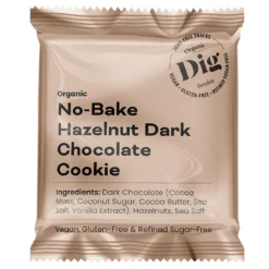 No-Bake Hazelnut Dark Chocolate Cookie 30g