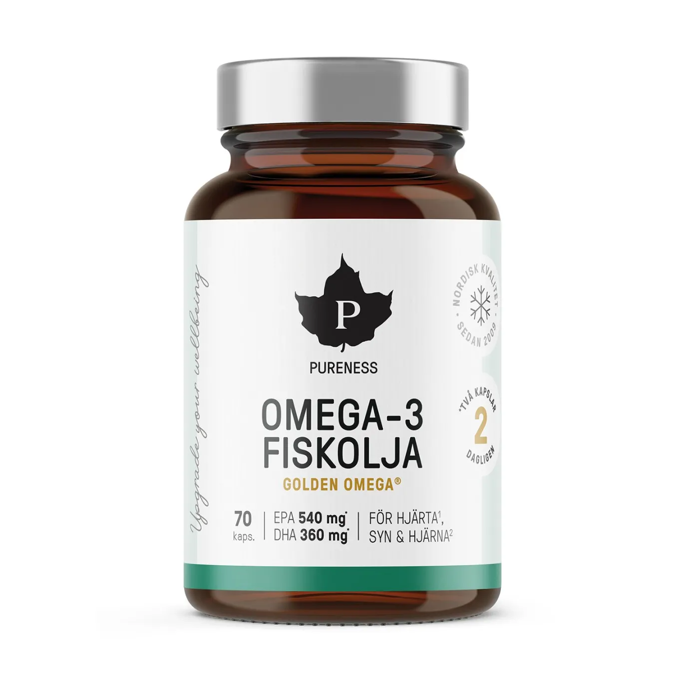 Omega-3 Fiskolja 70 kapslar