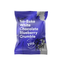 Organic No-Bake White Choc/Blueberry Crumble 35g