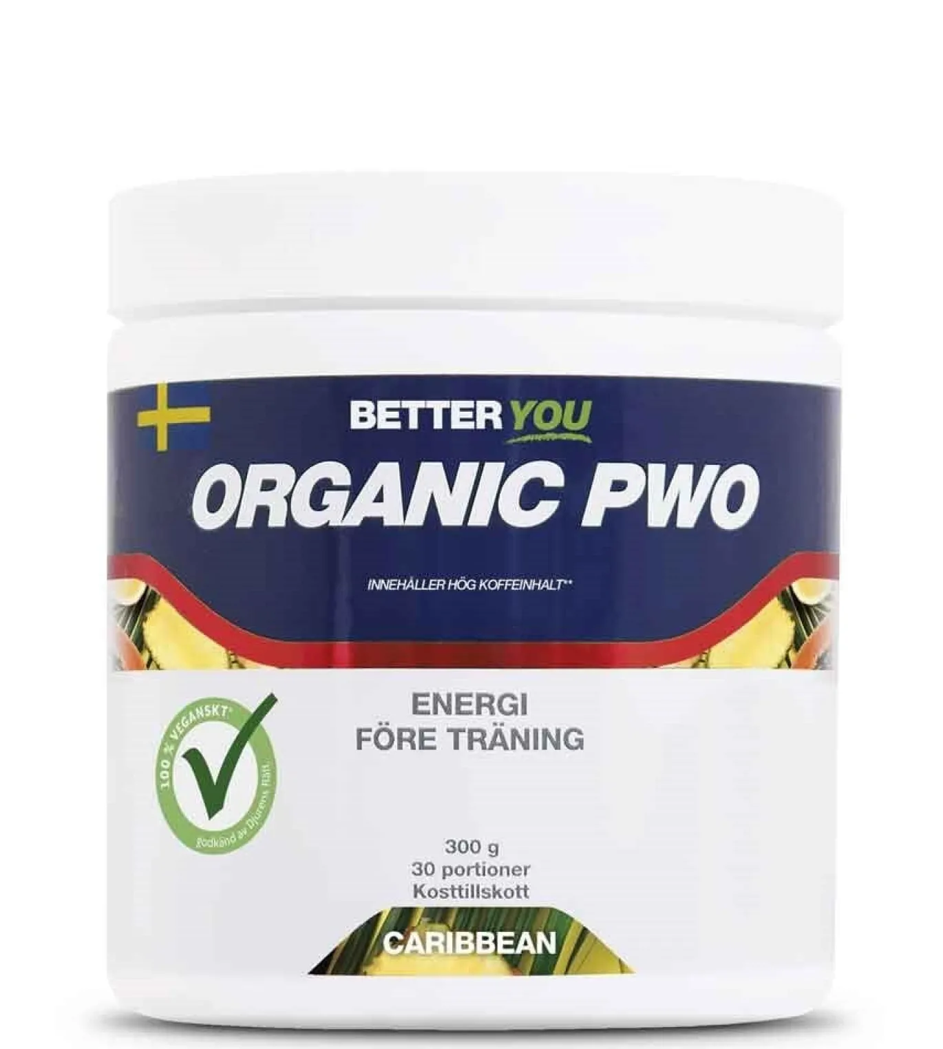 Organic PWO 300g Caribbean