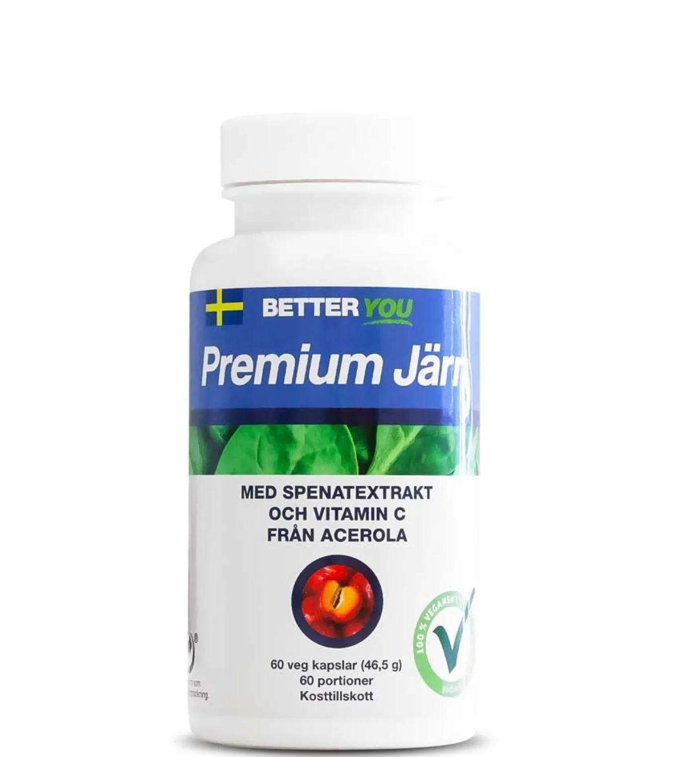 Premium Järn 60 kapslar