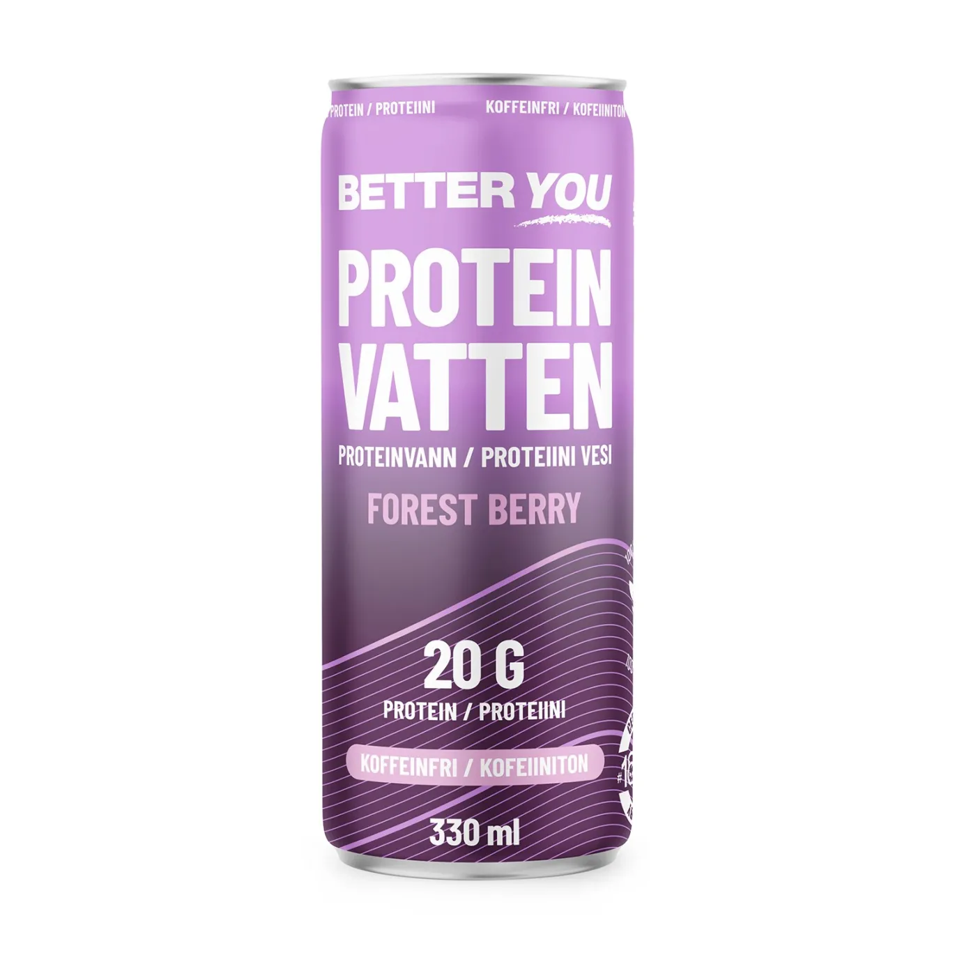 Proteinvatten Forest Berry Koffeinfri 330ml