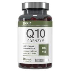 Q10 Coenzym 100mg 60 kapslar