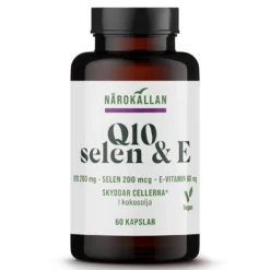Q10 200 mg + Selen & E 60 kapslar
