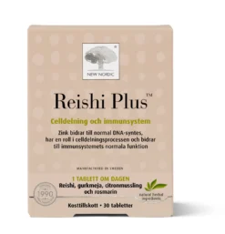 Reishi Plus 30 tabletter