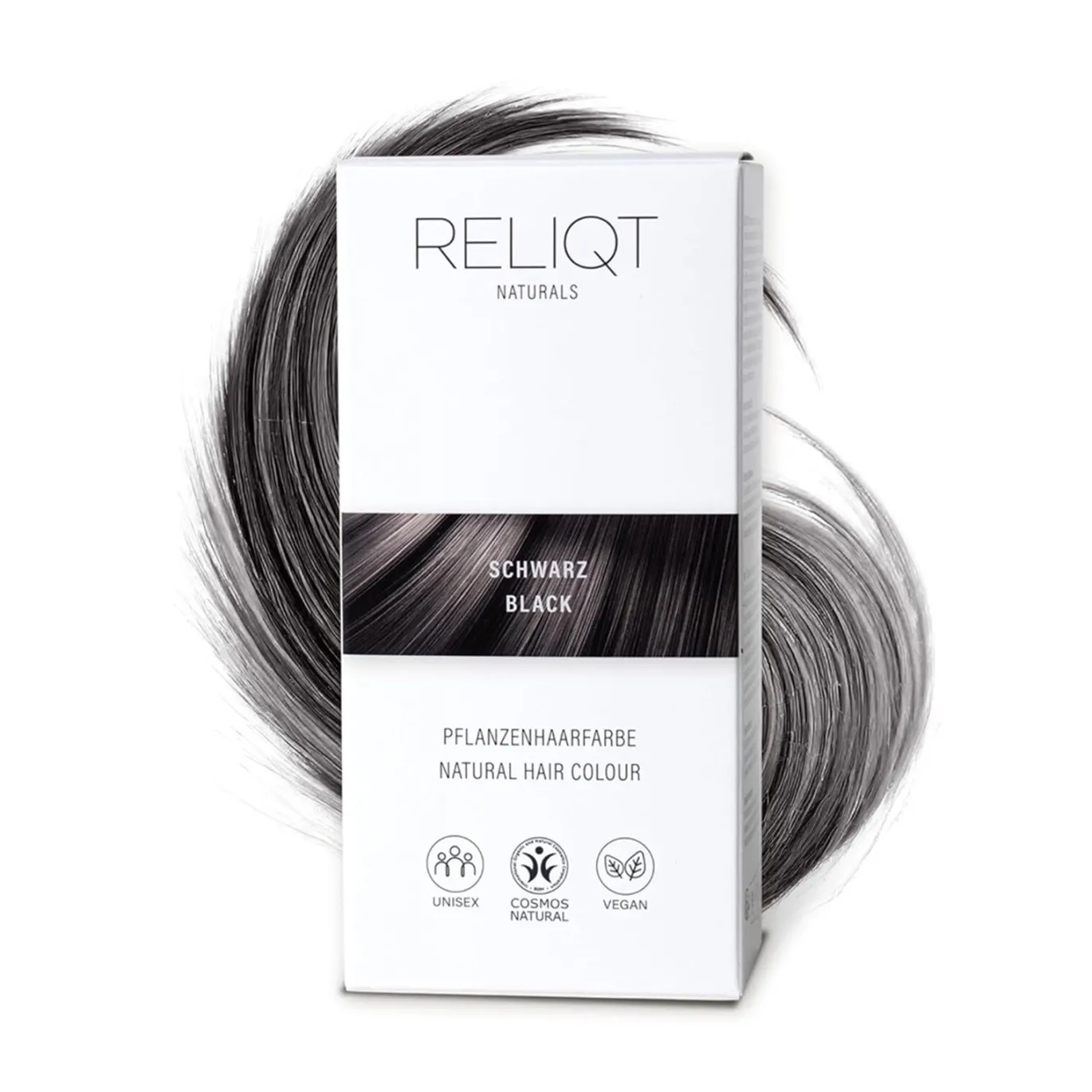 Reliqt Natural Hair Colour Black 100g