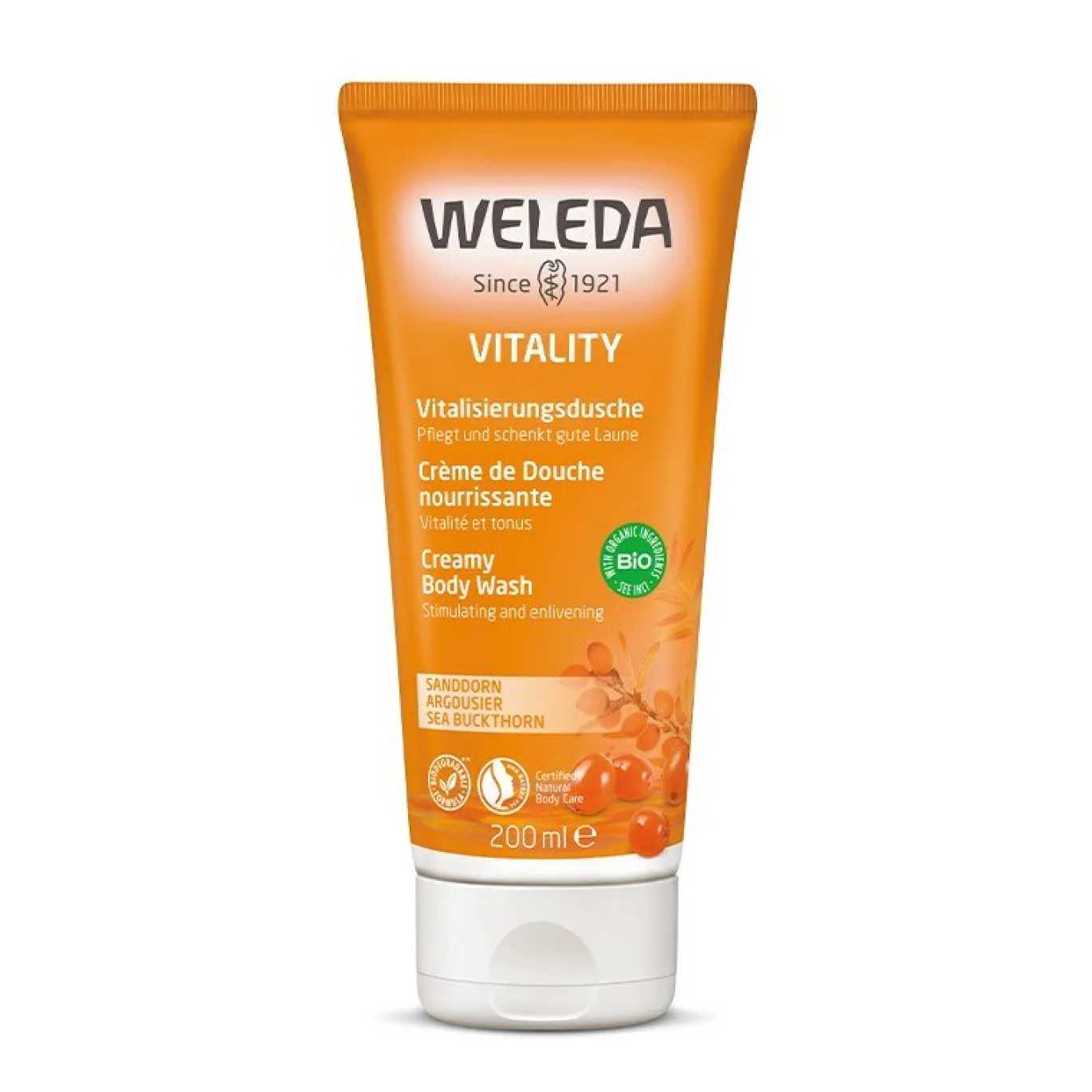 Shower Cream Vitality 200 ml