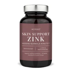 Skin Support Zink 90 kapslar