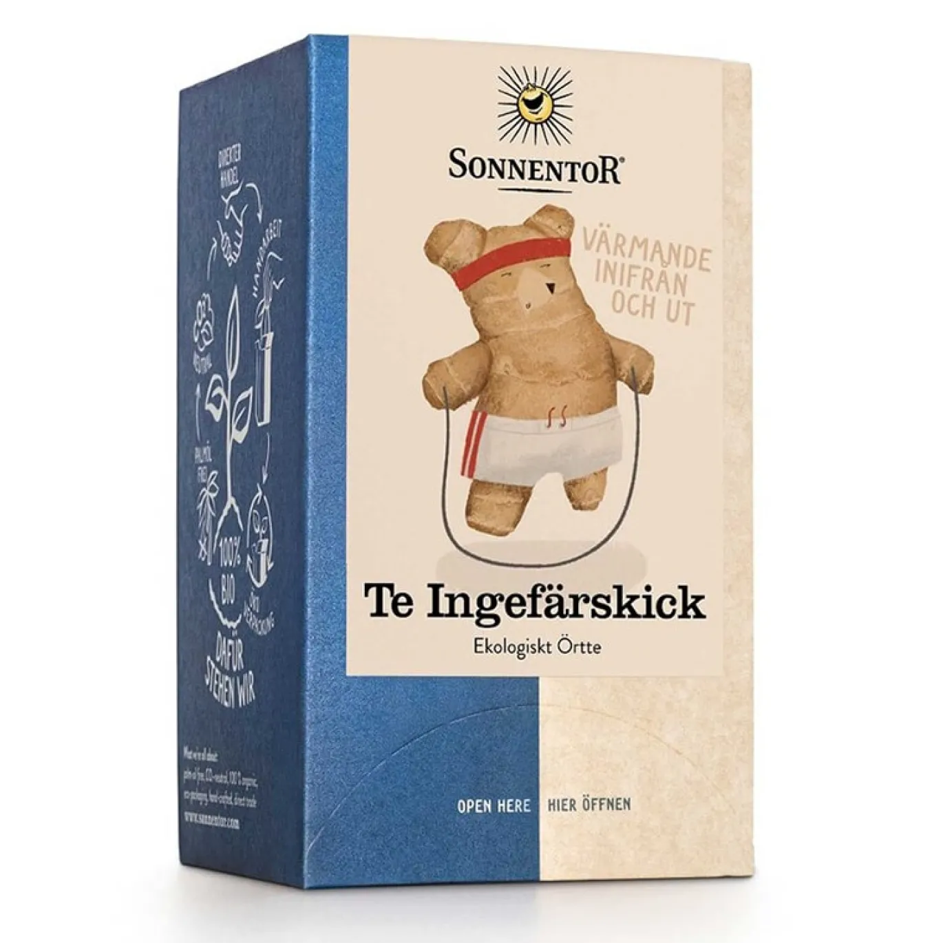 Sonnentor Te Ingefärskick EKO