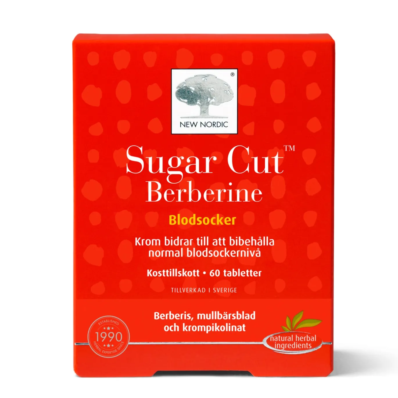 Sugar Cut Berberine 60 tabletter