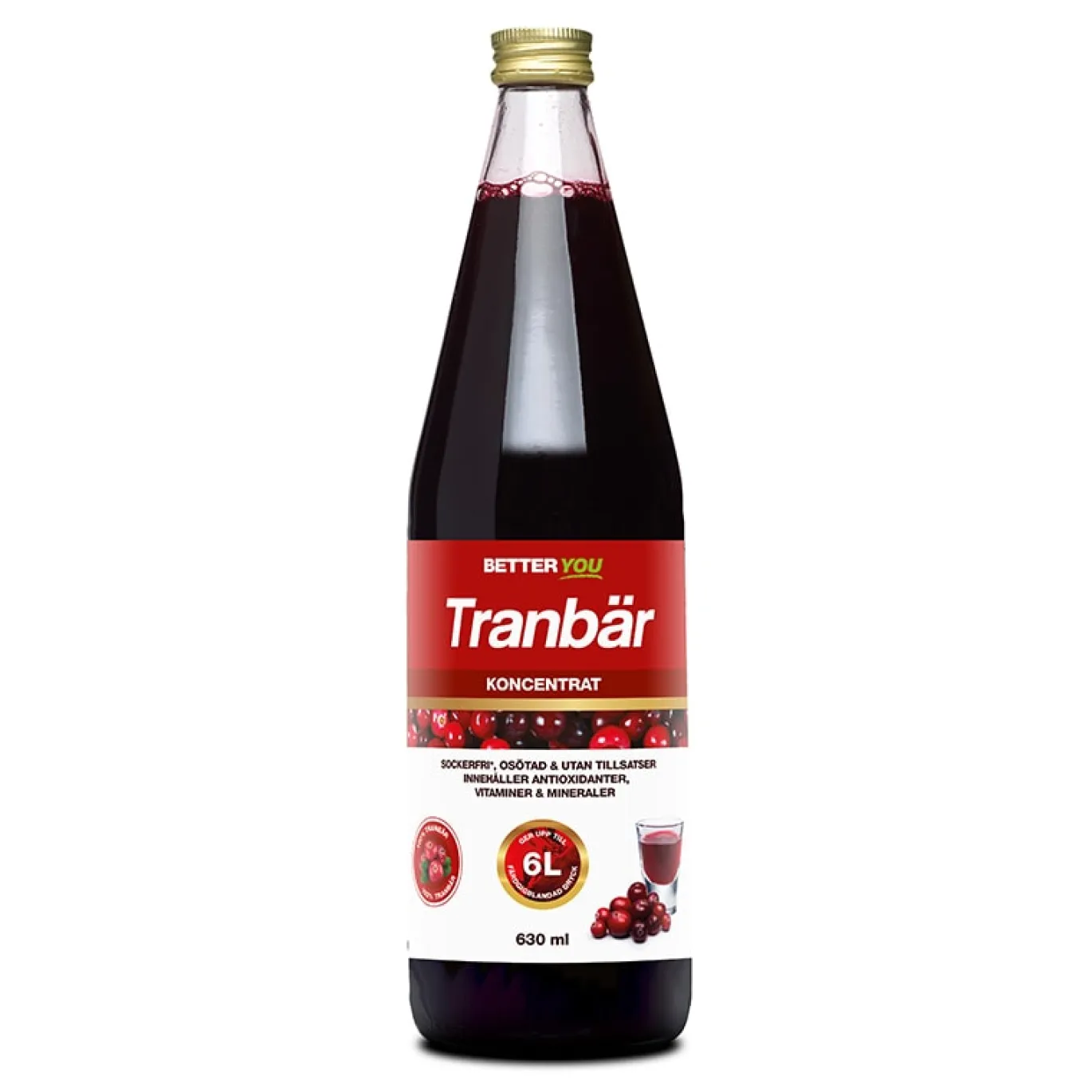 Tranbärskoncentrat 630ml